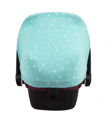 Maxi cosi Pebble y Bebe confort - Vista trasera Mint Sparkles