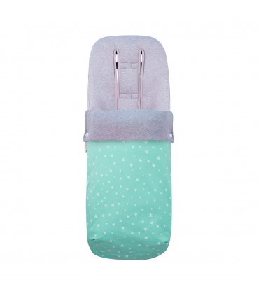 Babyzen Yoyo - Vista frontal Mint Sparkles