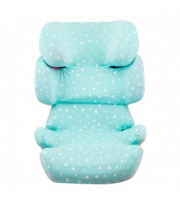 Cybex Solution X - Vista frontal Mint Sparkles