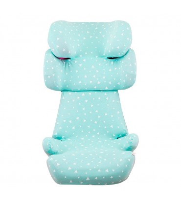 Cybex Solution X - Frontal desplegada Mint Sparkles