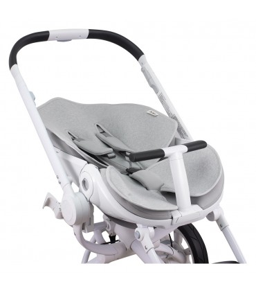 Quinny Moodd, Stokke, Cybex Priam - Vista 3/4 reclinado Stone Grey