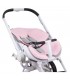 Quinny Moodd, Stokke, Cybex Priam - Vista 3/4 reclinado Pink Sparkles