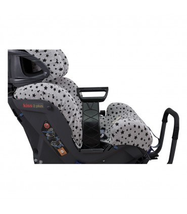 Klippan Kiss 2 - Vista lateral con asas extendidas Black Star