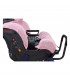 Klippan Kiss 2 - Vista lateral con asas extendidas Pink Sparkles