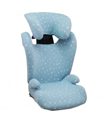 Britax römer kidfix y Nuna aace - Vista 3/4 desplegada Blue Sparkles