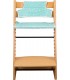 Stokke Tripp trapp - Vista frontal sin retenedor Mint Sparkles