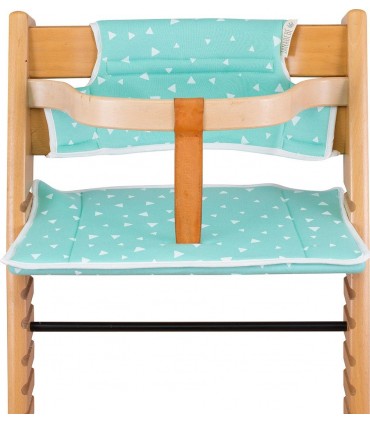 Stokke Tripp trapp - Vista frontal Mint Sparkles