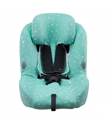 Bebe Confort Milofix - Frontal desplegada Mint Sparkles