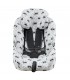 Bebe Confort Milofix - Frontal desplegada Racoon Town