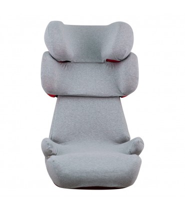 Cybex Solution X - Frontal desplegada Stone Grey