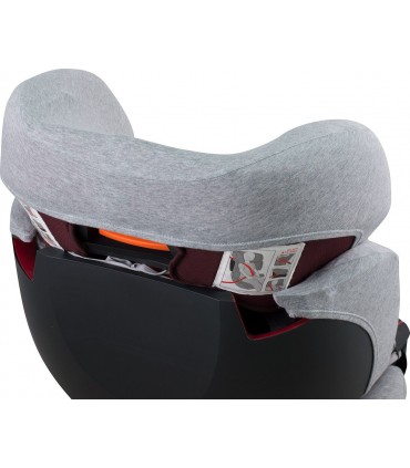 Cybex Solution X - Vista trasera Stone Grey