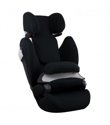 Cybex Pallas M-Fix y S-Fix - Vista 3/4 desplegada Black Series