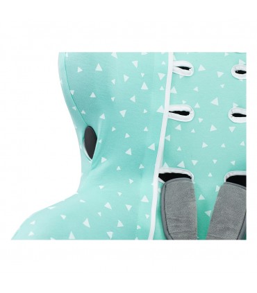 Detalle ojal Mint Sparkles