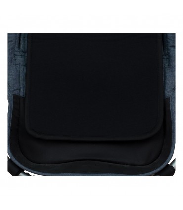 cochecito gemelar - Detalle inferior Black series