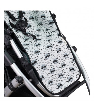 uppababy vista - Detalle inferior Racoon Town