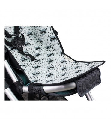 uppababy vista - Detalle lateral Racoon Town