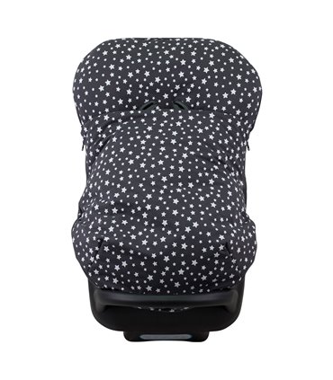 Vista frontal cerrado Winter Sky