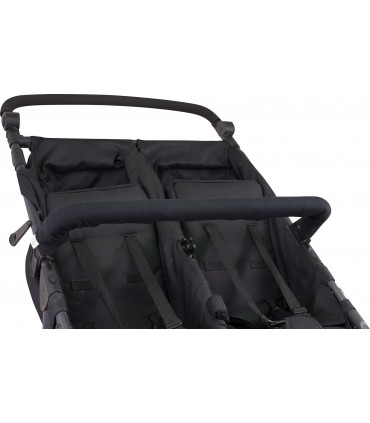 Funda protectora cubre asa gemelar - Vista lateral con asas extendidas Black series