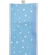 Funda protectora cubre asa gemelar - Detalle velcro Blue sparkles