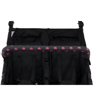 Funda protectora cubre asa gemelar - Vista frontal Fluor heart 