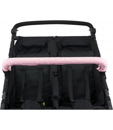 Funda protectora cubre asa - Vista frontal Pink sparkles