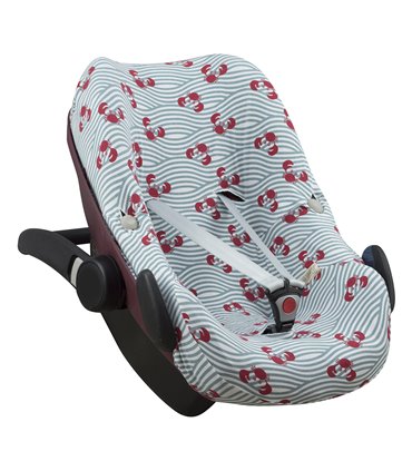 Bebe confort, Maxi cosi Pebble - Vista 3/4 Crabby
