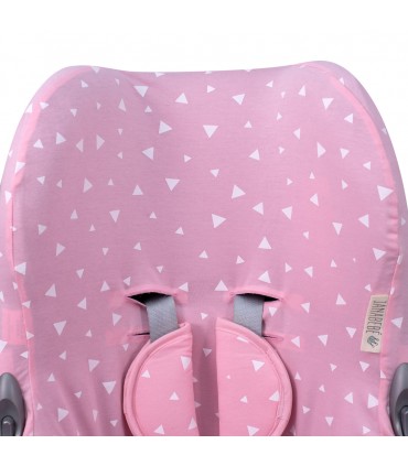 Maxi cosi Cabriofix, City mini e Inglesina - Detalle ojal Pink Sparkles