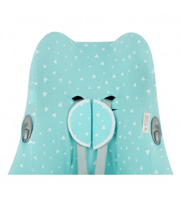 Maxi cosi Cabriofix, City mini e Inglesina - Detalle ojal Mint Sparkles