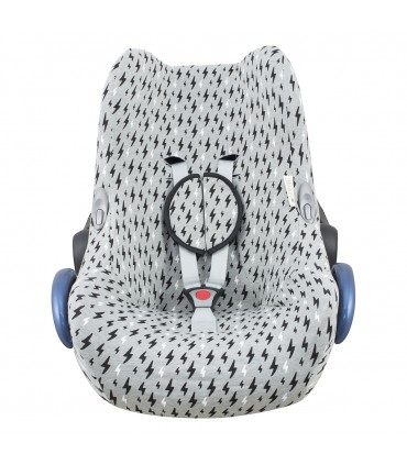 Maxi cosi Cabriofix, City mini e Inglesina - Vista frontal Black Rayo