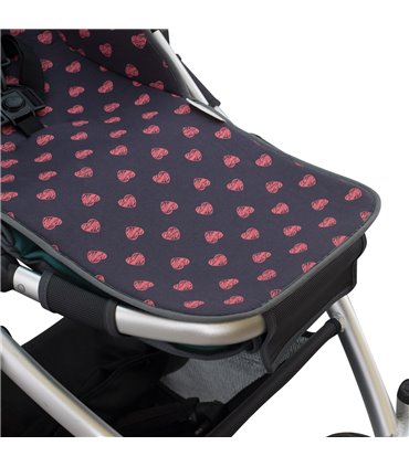 uppababy vista - Vista lateral Fluor Heart